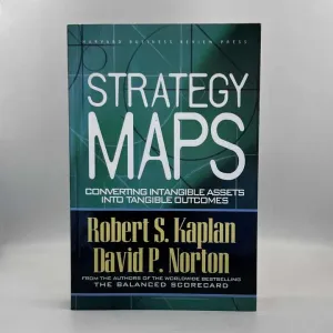 الأكثر مبيعًا! خرائط استراتيجية روبرت س. كتاب . Bestseller! Strategy Maps by Robert S. Kaplan and David