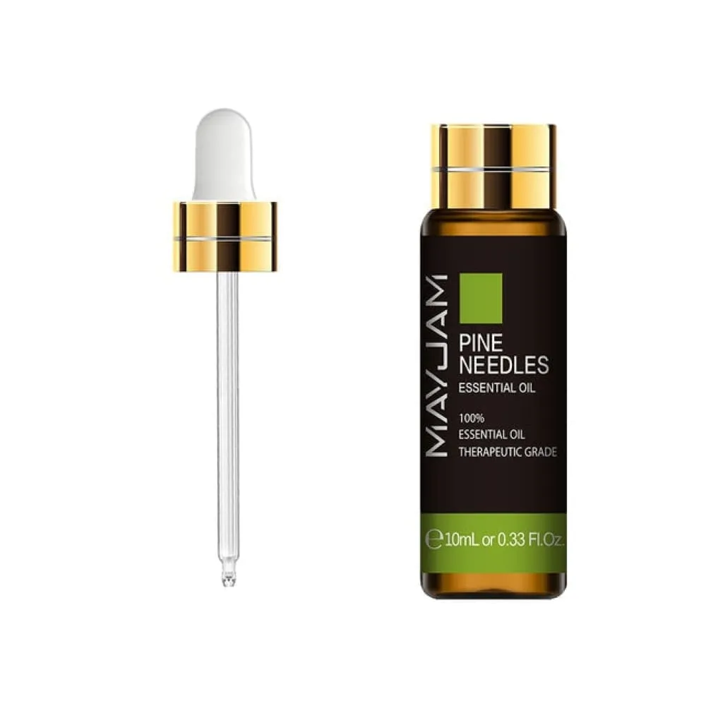 10ml Pure Natural Sage Body Essential Oils Basil Vetiver Myrrh Camphor Pepper