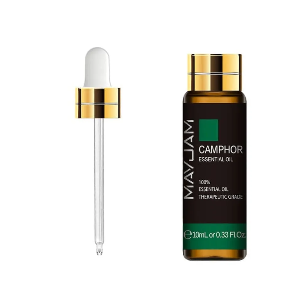 10ml Pure Natural Sage Body Essential Oils Basil Vetiver Myrrh Camphor Pepper