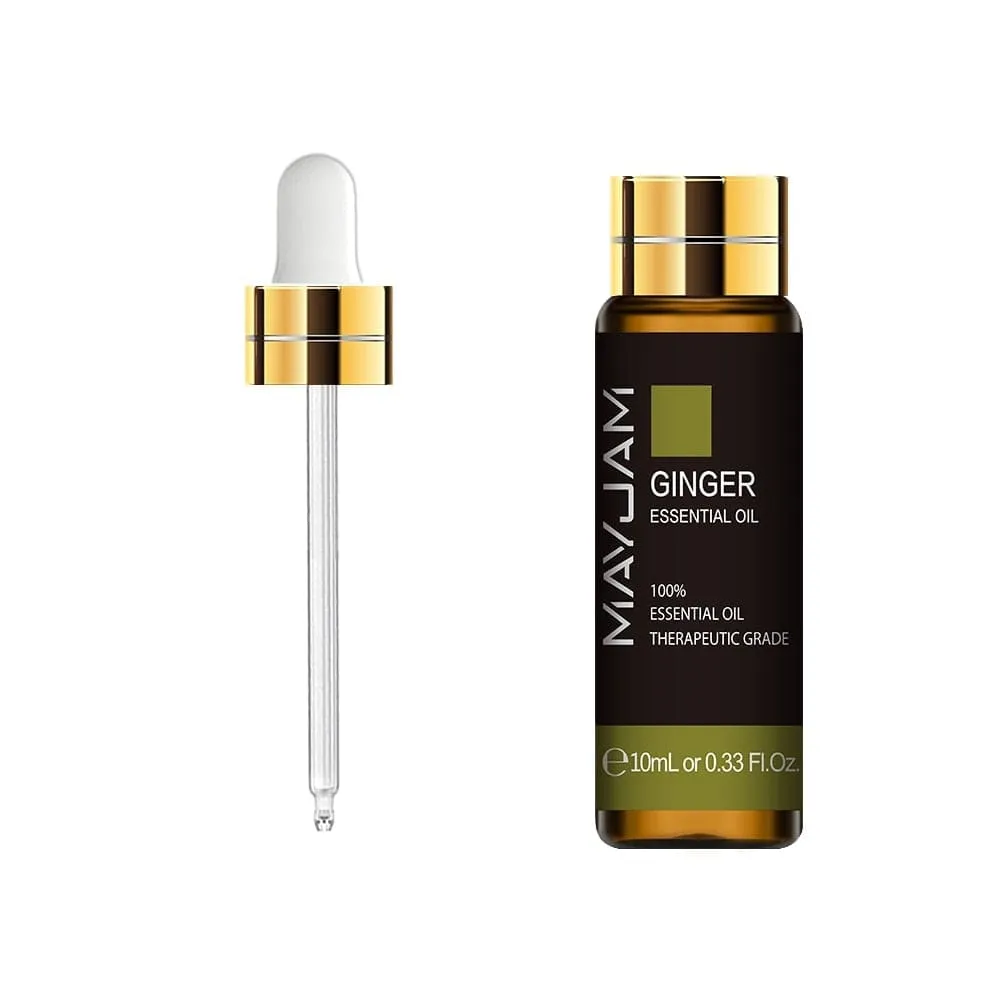 10ml Pure Natural Sage Body Essential Oils Basil Vetiver Myrrh Camphor Pepper