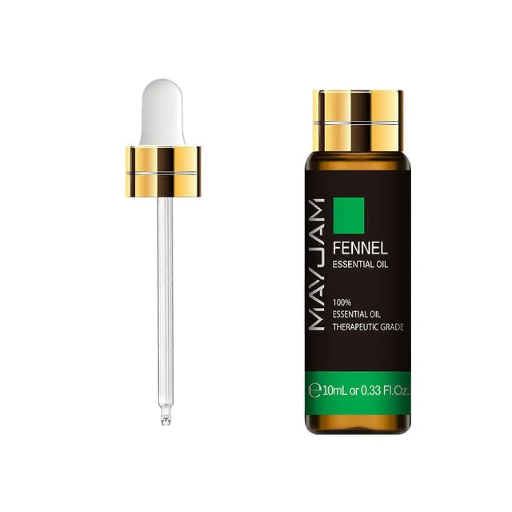 10ml Pure Natural Sage Body Essential Oils Basil Vetiver Myrrh Camphor Pepper