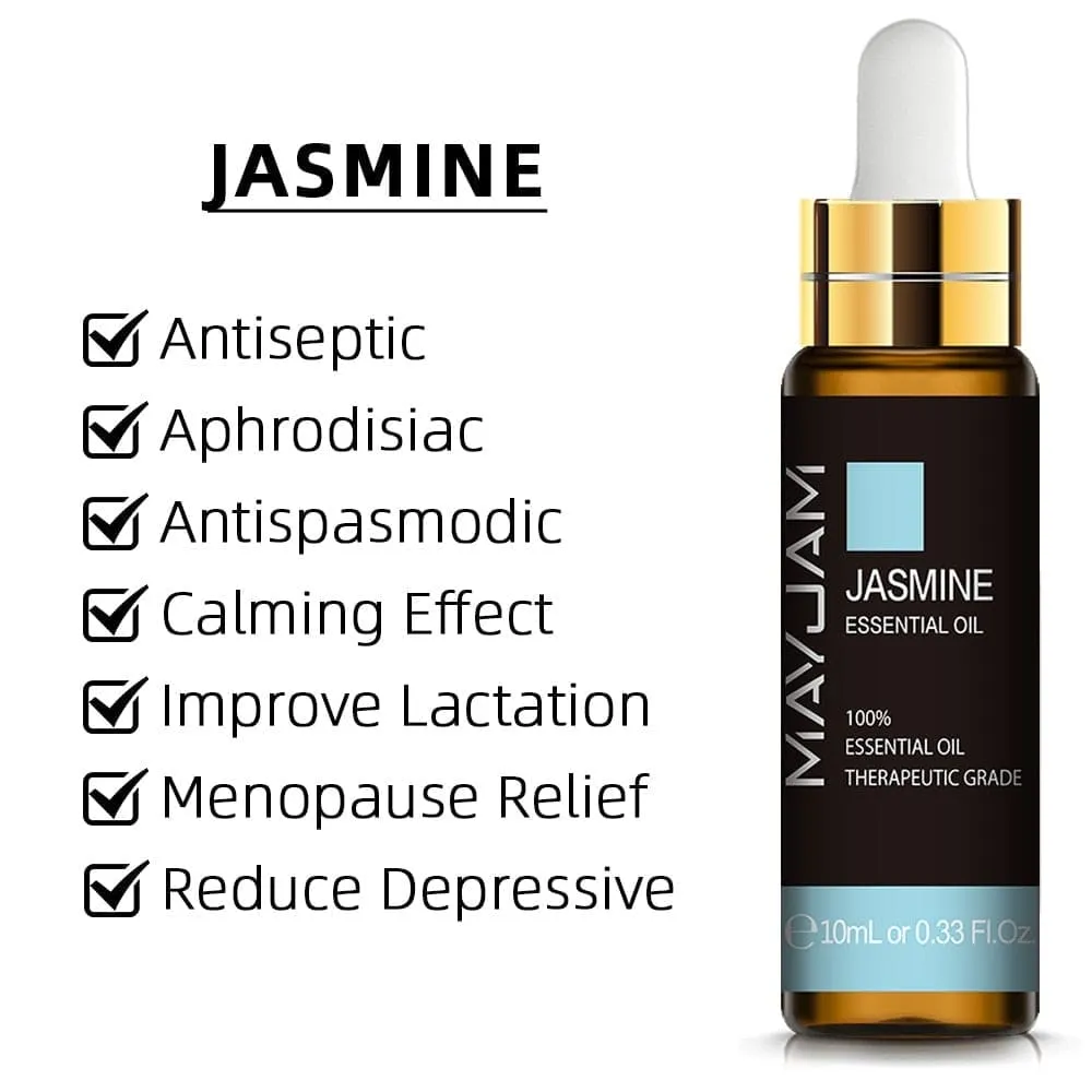 10ml Pure Plant Essential Oil for Humidifier Diffusers Mint Lavender Tea Tree