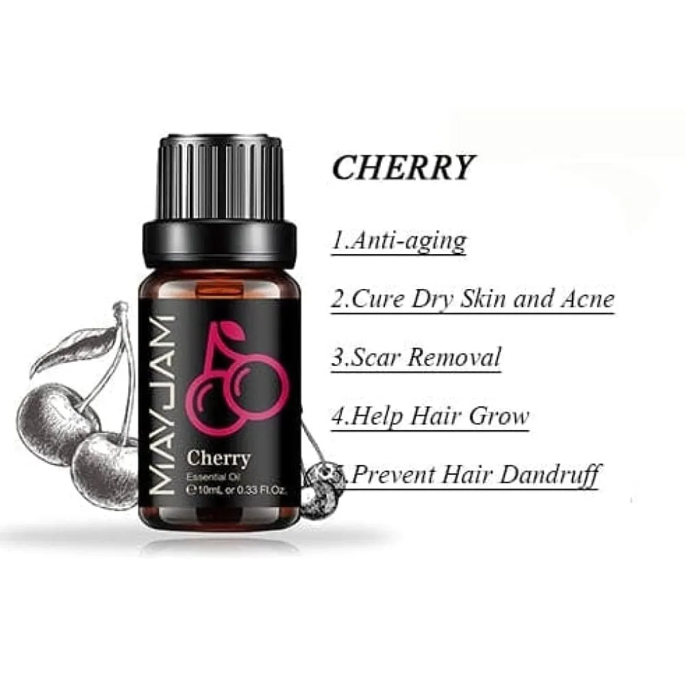 10ml Pure Watermelon Fragrance Oil Diffuser Strawberry Pineapple Mango Cherry