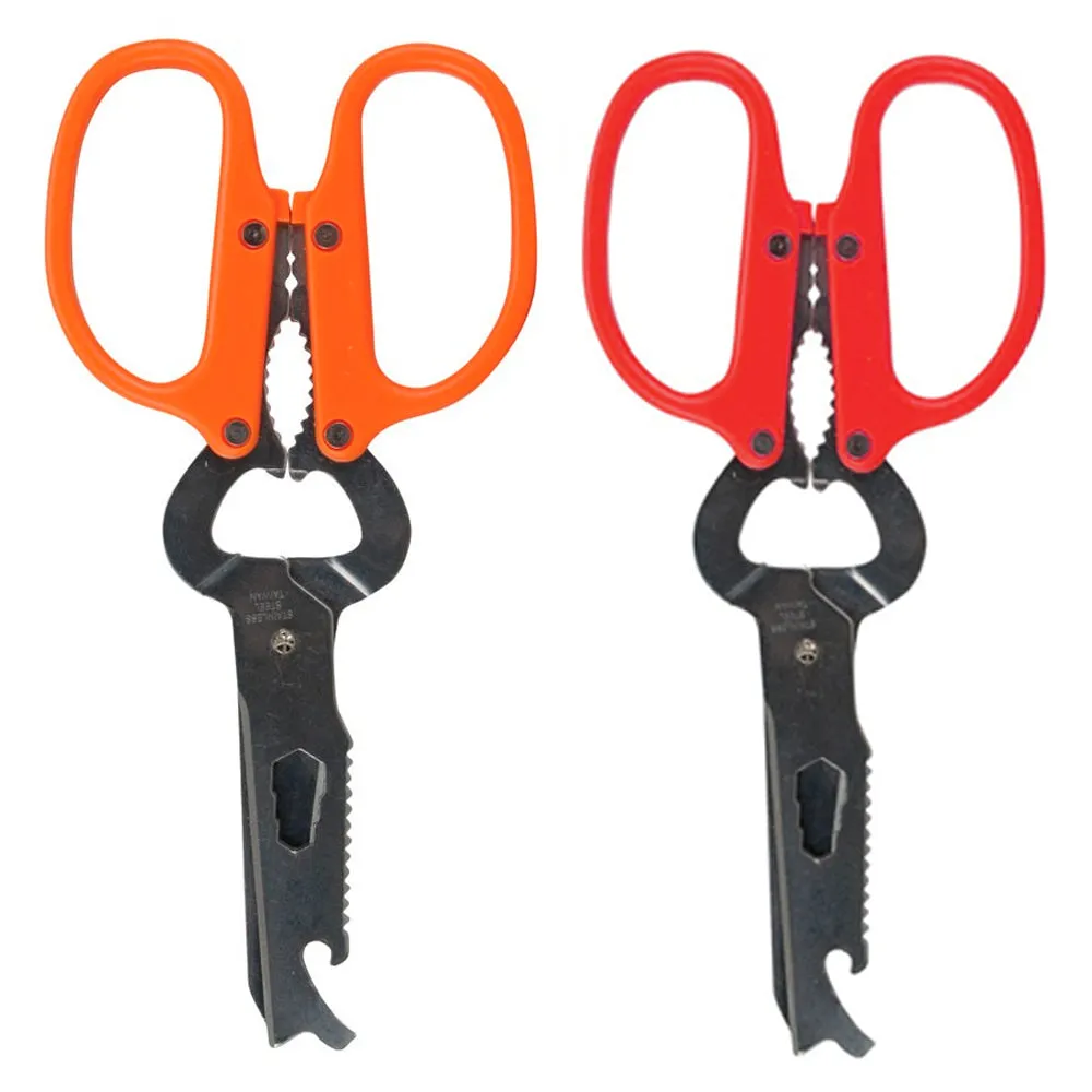 12 In 1 Camping Scissors Stainless Steel Multi Tool Shears Can Opener Coghlans