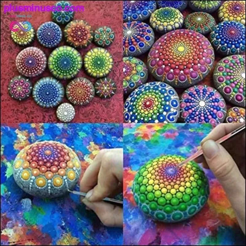 18PCS Mandala Dotting Tools Set Embossing Stylus Large
