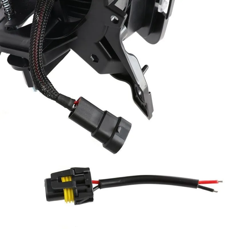 (2pcs/set) 36W LED Fog Lights for Dodge Ram 1500 2013 2014 2015 2016 2017 2018 (Black)