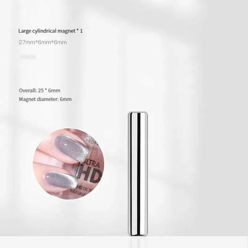4pcs Magnetic Nail Art Tool for Absorbing Gel Stone Pattern Magnet Bar for Crystal Nail Enhancement