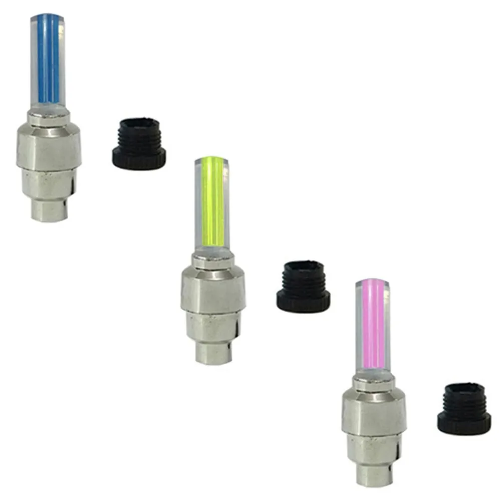 8PC Bike Wheel Lights Bright Tire Safety Cycling Cool Visible Bicycle Decoration
