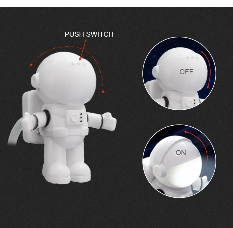 Astronaut USB Night Light