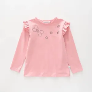 Ballerina Bow Pink Top