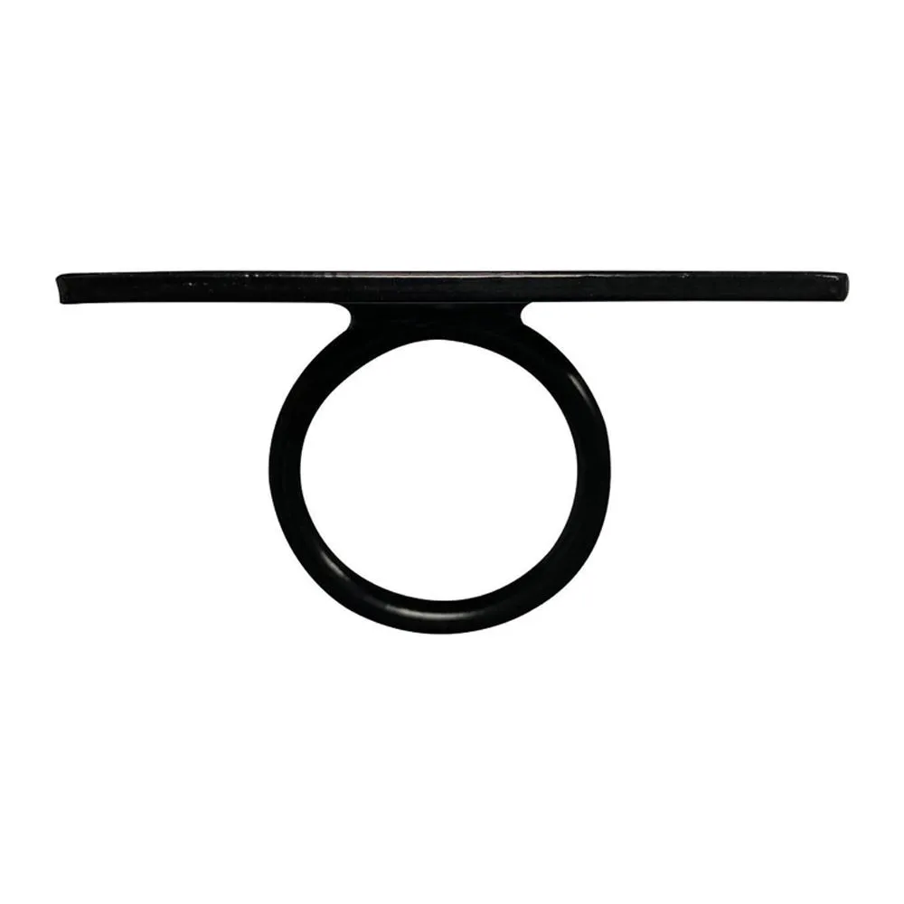 Ceiling Square Wall Mount Hook Anchor - Black