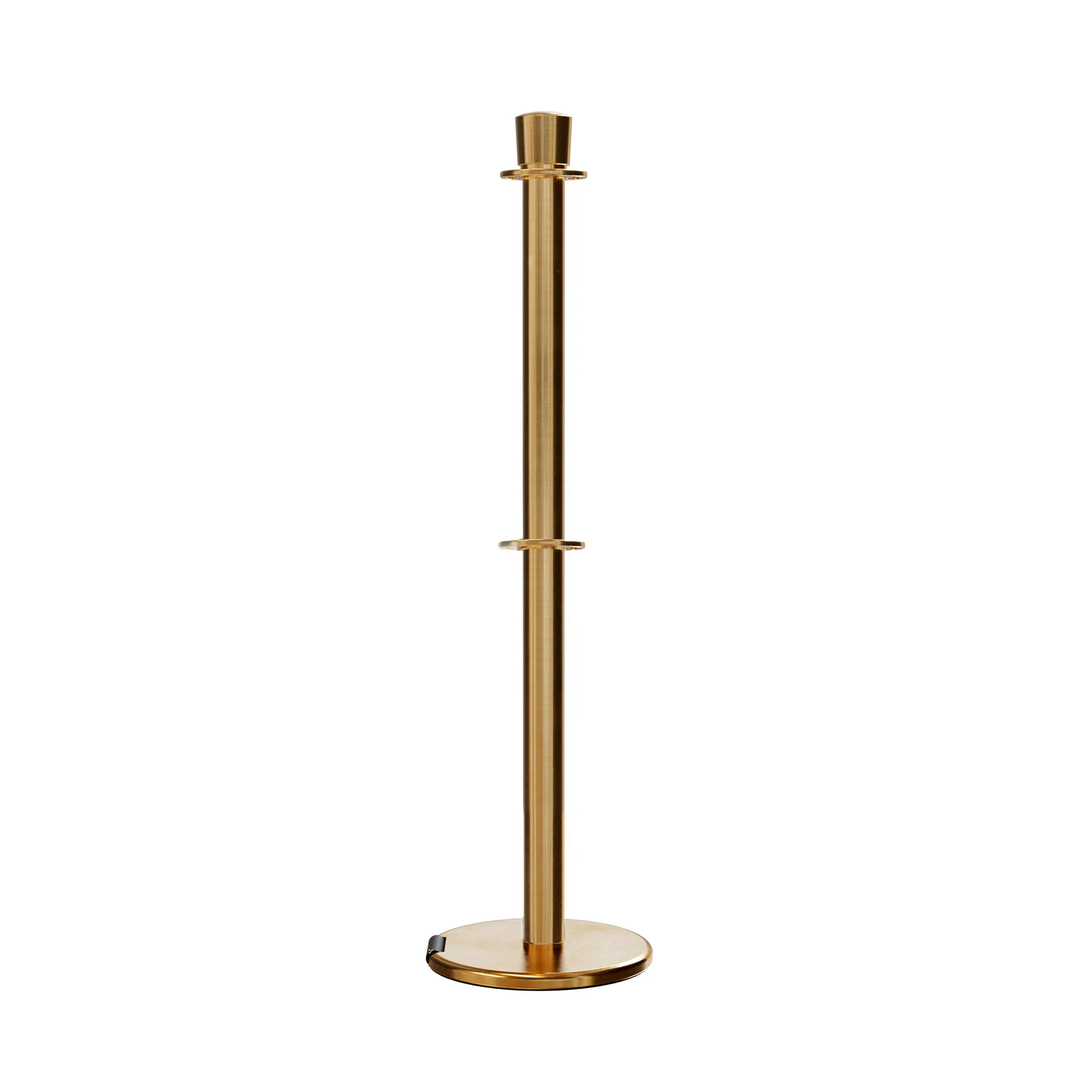 Crown Top Dual Rope Stanchion with Roller Base - Montour Line CELineD