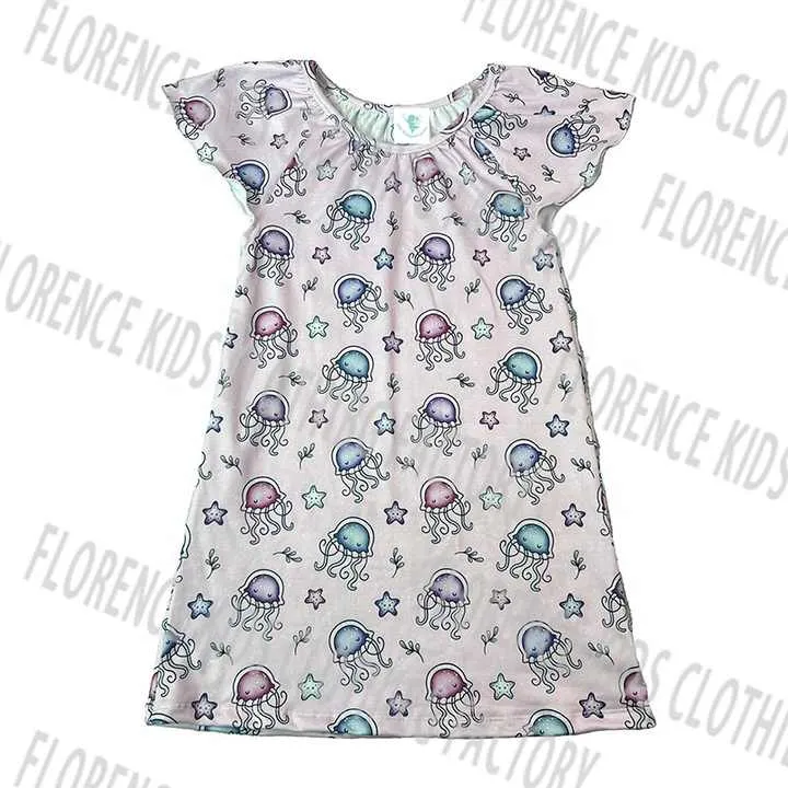 DH New Casual Dress for Baby Girls- الرسمي للفتيات