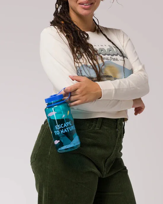 Dr. Seuss x Parks Project :: ESCAPE TO NATURE :: Clouds Recycled Water Bottle and Sticker Pack