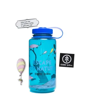 Dr. Seuss x Parks Project :: ESCAPE TO NATURE :: Clouds Recycled Water Bottle and Sticker Pack