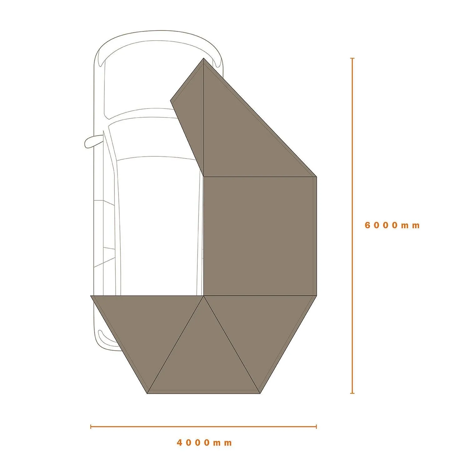 ECLIPSE 270 AWNING G2 RIGHT