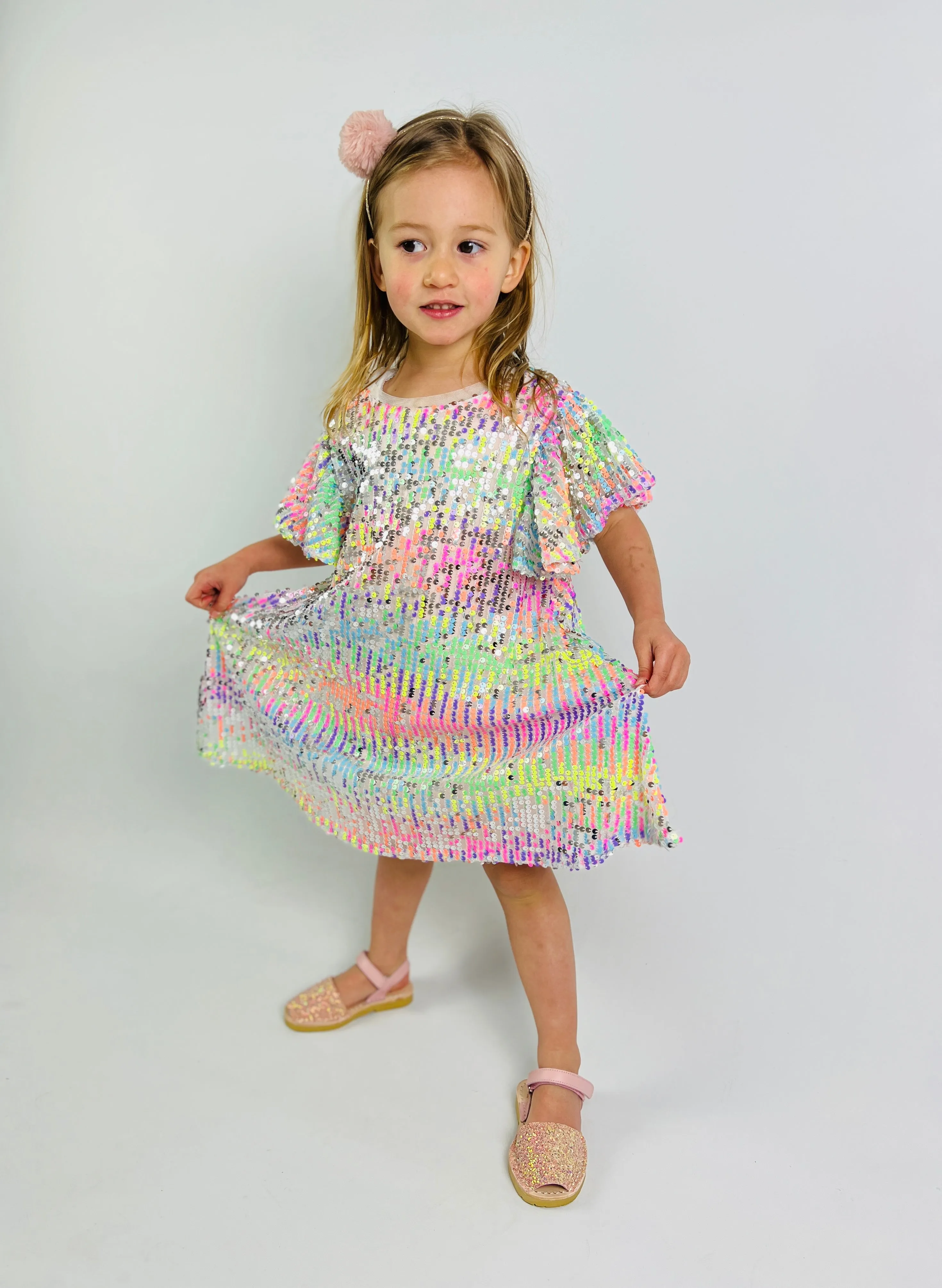 Ella Glitter Hook and Loop