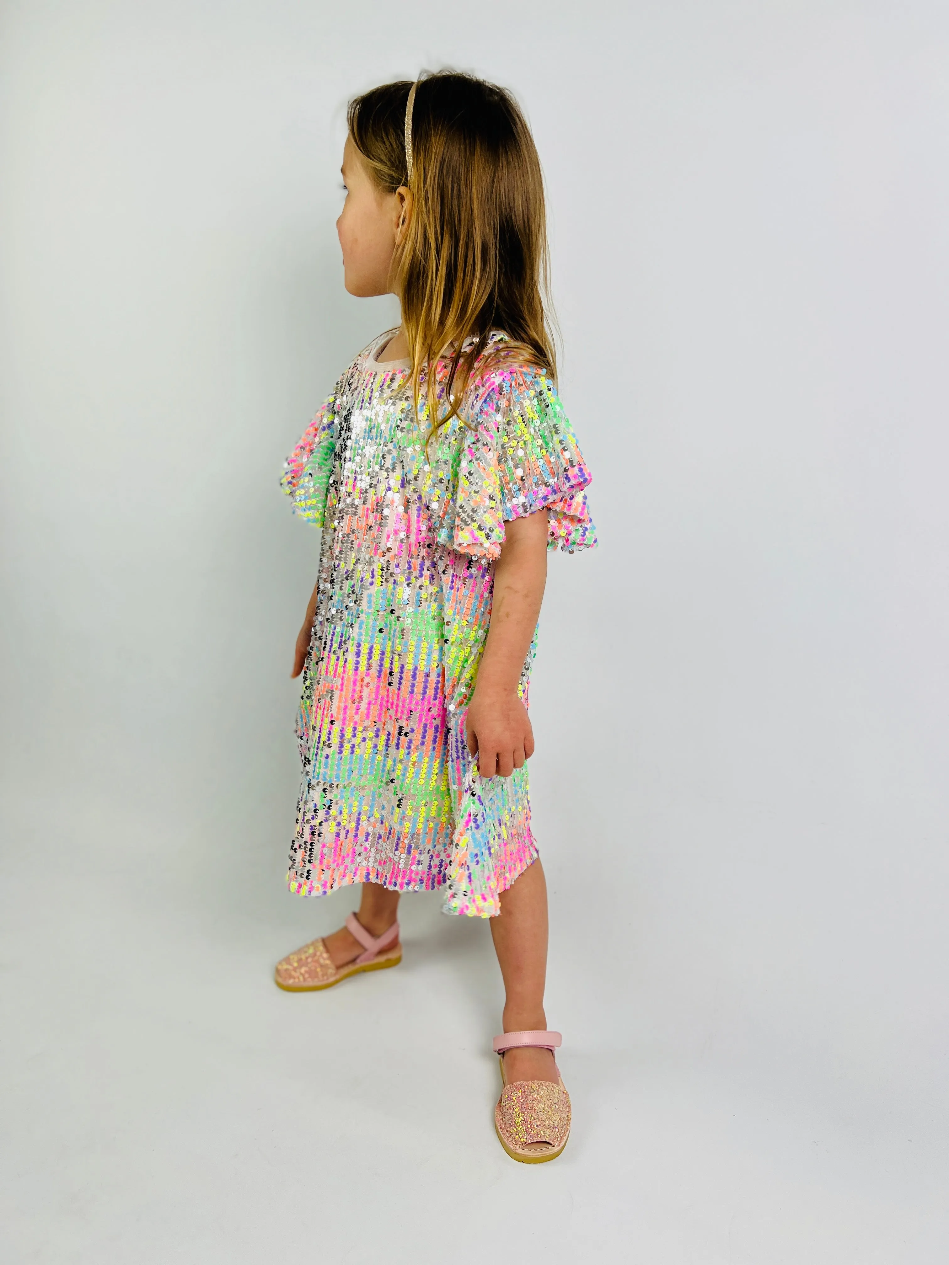 Ella Glitter Hook and Loop