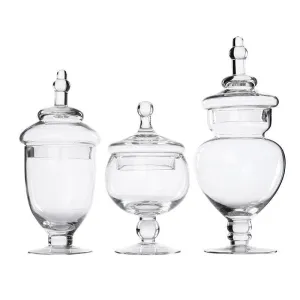 Glass Candy Jar for Wedding