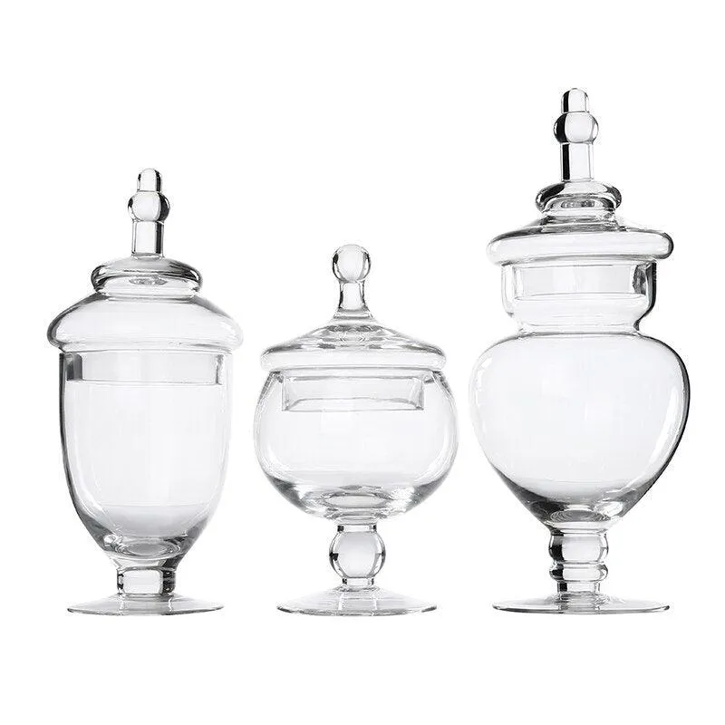 Glass Candy Jar for Wedding