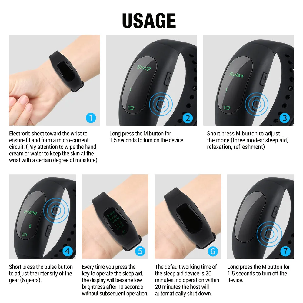 Intelligent Sleep Aid Wristband