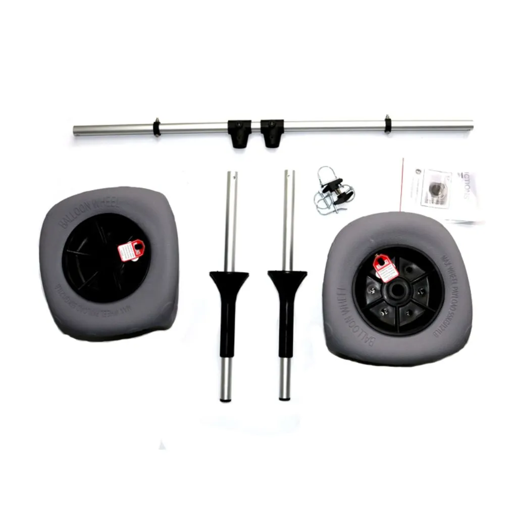 Kayak Trolley for Sit On Top Kayak Beach Balloon Wheels All Terrain