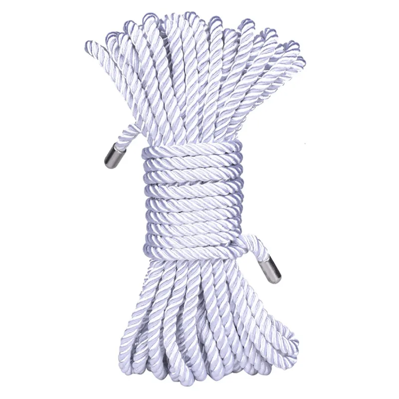 Nobu Silk Bondage Rope Silver