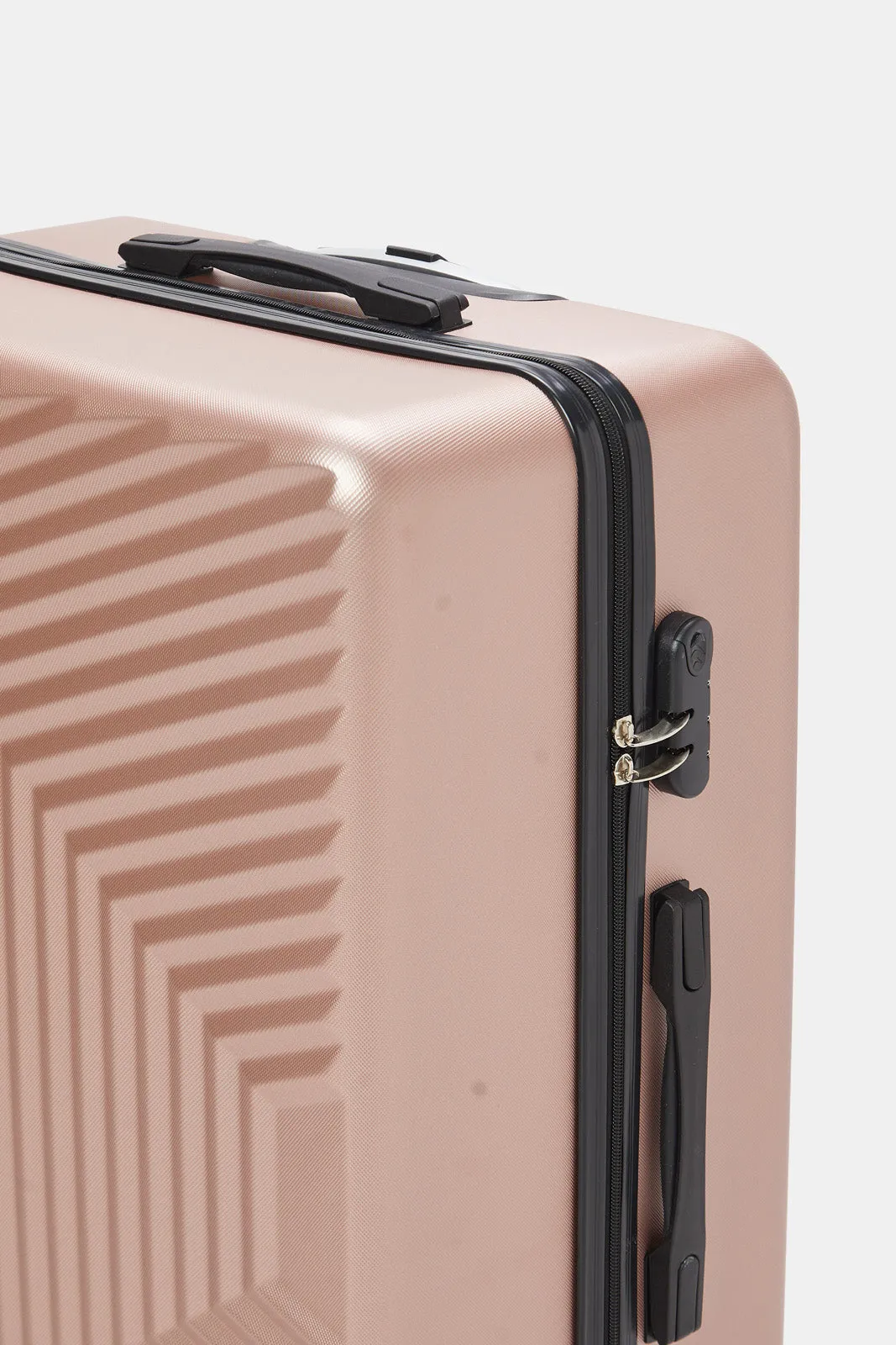 Pink Abs Trolley Luggage (24Inch)