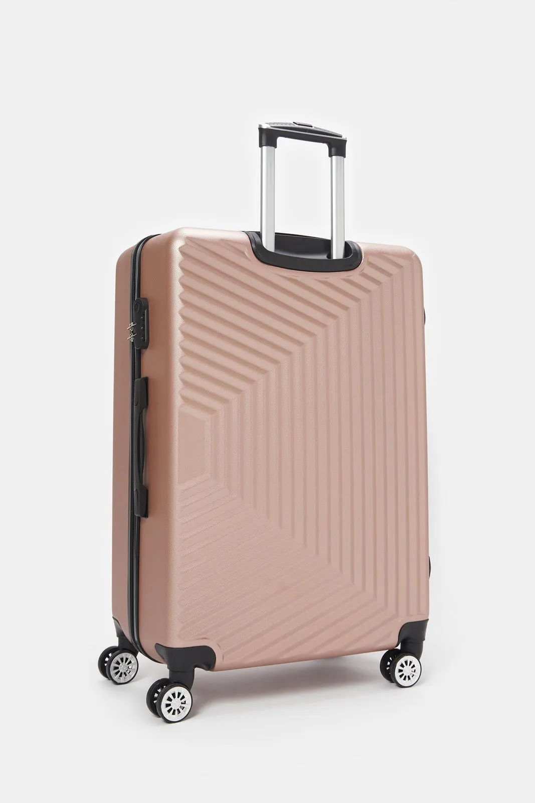Pink Abs Trolley Luggage (24Inch)