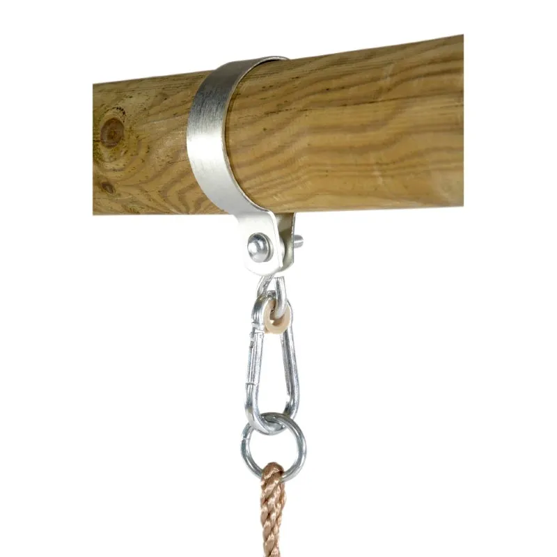 Plum Bush Baby Wooden Garden Swing Set