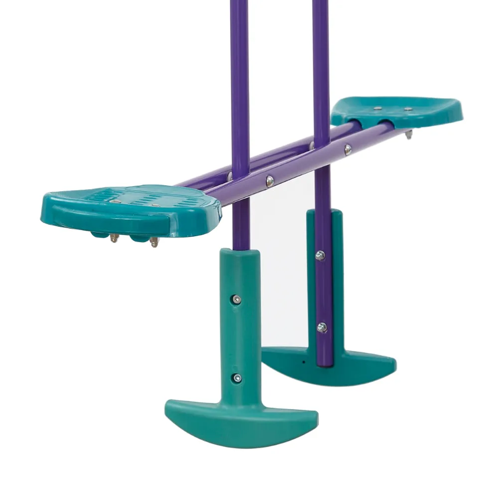 Plum Helios Metal Single Swing and Glider Set