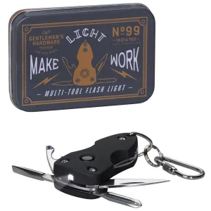 Pocket Multi-Tool With Flashlight