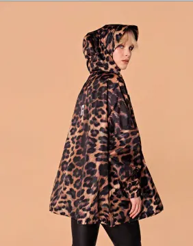 Rainkiss Anorak Jacket - Dark Leopard