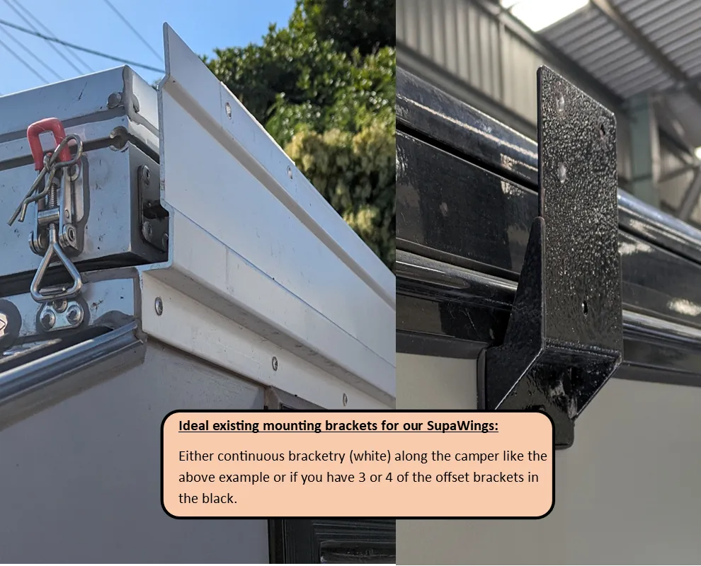 SALE Supa Wing Awning Hybrid Camper Pack- (270 degree   All Walls)