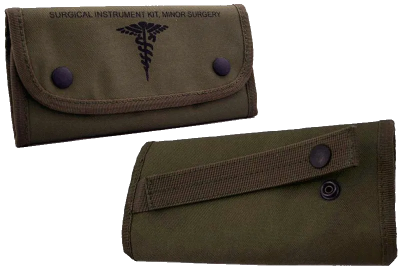 Surgical First Aid Kit - Stainless Steel Instruments