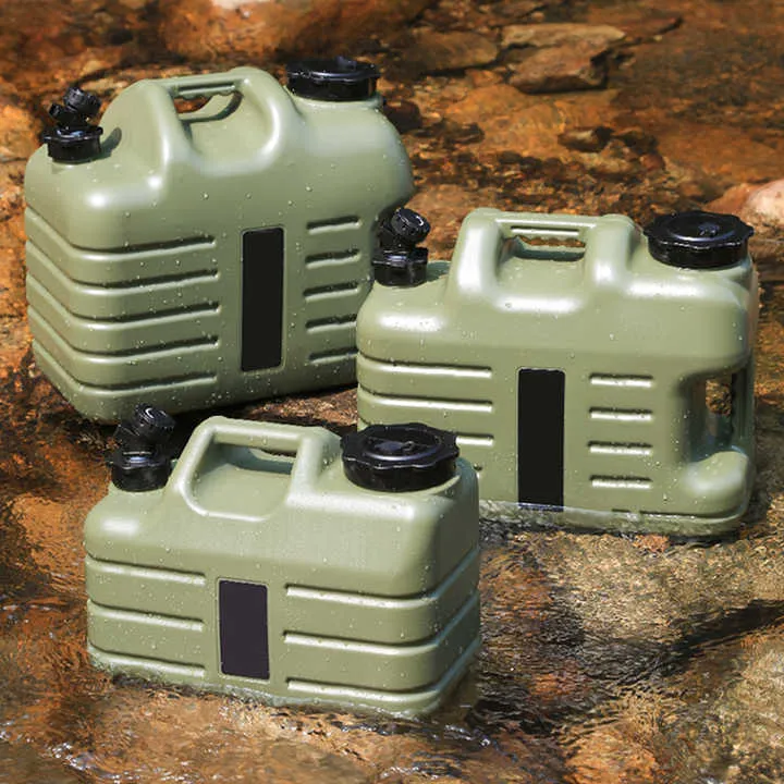 W018 حاويات تخزين المياه البلاستيكية المحمولة . W018 11L Portable Plastic Water Storage Containers for