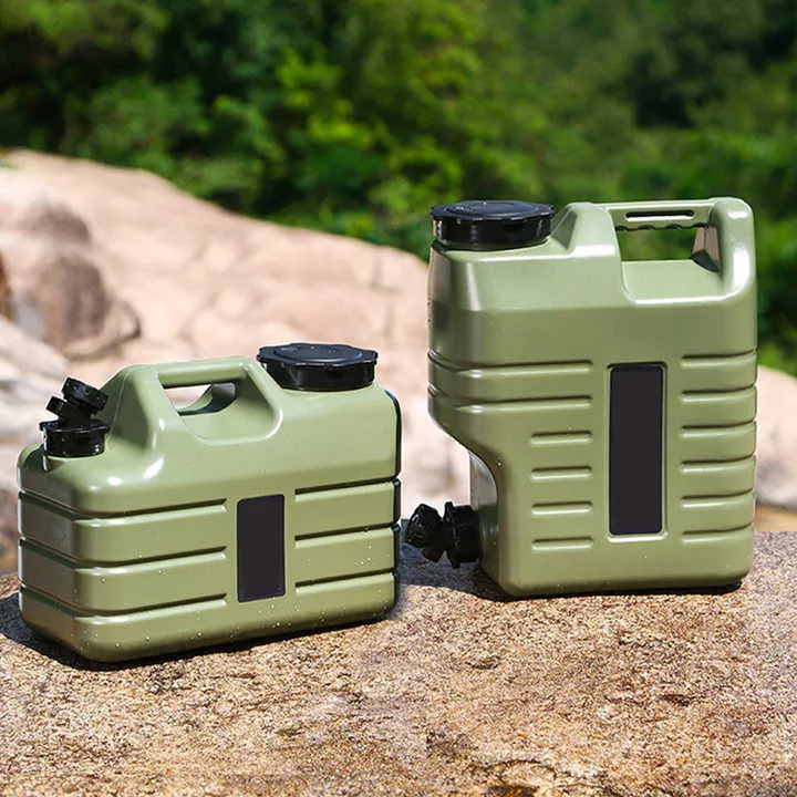 W018 حاويات تخزين المياه البلاستيكية المحمولة . W018 11L Portable Plastic Water Storage Containers for