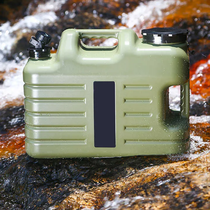 W018 حاويات تخزين المياه البلاستيكية المحمولة . W018 11L Portable Plastic Water Storage Containers for
